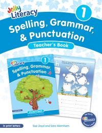 Book Cover for Spelling, Grammar, & Punctuation Teacher's Book 1 by Sue Lloyd, Sara Wernham