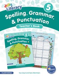 Book Cover for Spelling, Grammar, & Punctuation Teacher's Book 5 by Sue Lloyd, Sara Wernham