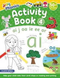 Book Cover for Jolly Phonics Activity Book 4 by Sara Wernham, Sue Lloyd