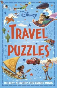 Book Cover for Disney Travel Puzzles by Roland Hall
