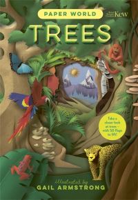 Book Cover for Paper World Trees by Catherine Saunders