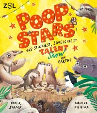 Book Cover for Poop Stars by Emer Stamp, Zoological Society of London