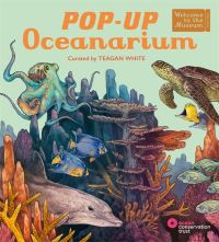 Book Cover for Pop-Up Oceanarium by Teagan White