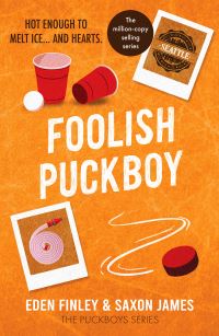 Book Cover for Foolish Puckboy by Saxon James, Eden Finley