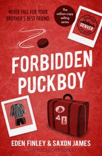Book Cover for Forbidden Puckboy by Saxon James, Eden Finley