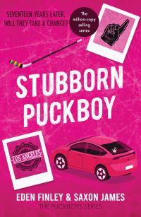Book Cover for Stubborn Puckboy by Eden Finley, Saxon James