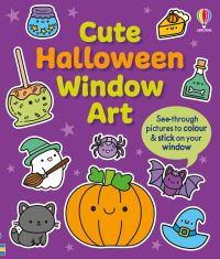 Book Cover for Cute Halloween Window Art by Kate Nolan