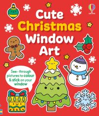Book Cover for Cute Christmas Window Art by Kate Nolan