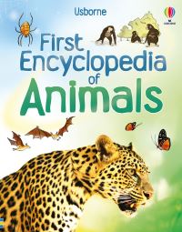 Book Cover for Usborne First Encyclopedia of Animals by Paul Dowswell, Margaret Rostron