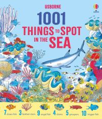 Book Cover for 1001 Things to Spot in the Sea by Katie Daynes