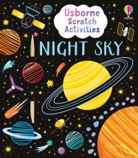 Book Cover for Usborne Scratch Activities Night Sky by Rosie Dickins