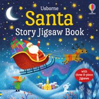 Book Cover for Santa Story Jigsaw Book by Kate Nolan