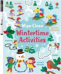 Book Cover for Wipe-Clean Wintertime Activities by Kirsteen Robson