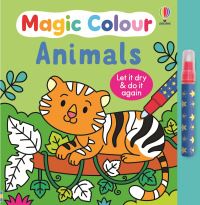 Book Cover for Magic Colour Animals by Kate Nolan