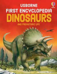 Book Cover for First Encyclopedia of Dinosaurs by Sam Taplin