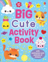 Book Cover for Big Cute Activity Book by Kirsteen Robson