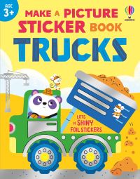Book Cover for Make a Picture Sticker Book Trucks by Felicity Brooks