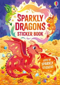 Book Cover for Sparkly Dragons Sticker Book by Alice Beecham