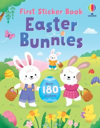 Book Cover for First Sticker Book Easter Bunnies by Holly Bathie