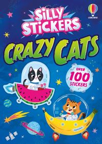Book Cover for Silly Stickers Crazy Cats by Alice Beecham