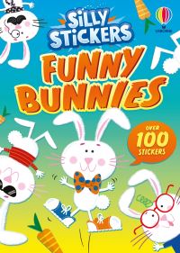 Book Cover for Silly Stickers Funny Bunnies by Holly Bathie