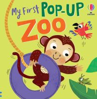 Book Cover for My First Pop-Up Zoo by Anna Milbourne, Jenny Hilborne