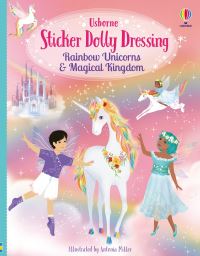 Book Cover for Sticker Dolly Dressing Rainbow Unicorns and Magical Kingdom by Fiona Watt