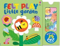 Book Cover for Felt Play Little Garden by Rosie Dickins