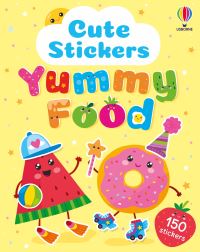 Book Cover for Cute Stickers Yummy Food by Sarah Russell