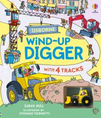 Book Cover for Wind-Up Digger by Sarah Hull