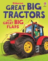 Book Cover for Great Big Tractors (With Great Big Flaps) by Alice Beecham