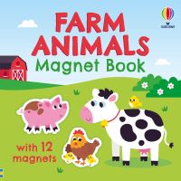 Book Cover for Farm Animals Magnet Book by Kristie Pickersgill