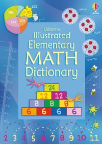 Book Cover for Illustrated Elementary Math Dictionary by Kirsteen Robson
