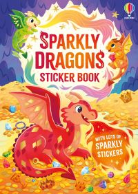 Book Cover for Sparkly Dragons Sticker Book by Alice Beecham