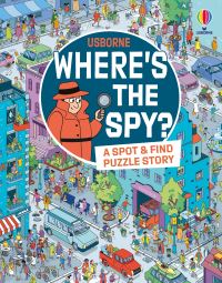 Book Cover for Where's the Spy? by Alex Frith, Laura Cowan