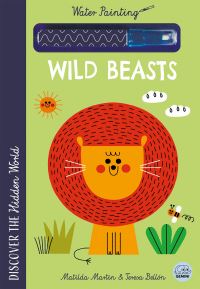 Book Cover for Hidden World - Water Painting Wild Beasts by Matilda Martin