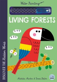 Book Cover for Hidden World - Water Painting Living Forests by Matilda Martin