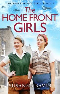 Book Cover for The Home Front Girls by Susanna Bavin