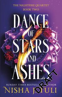 Book Cover for Dance of Stars and Ashes by Nisha J Tuli