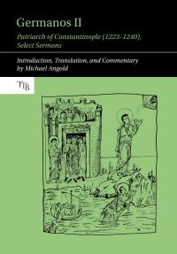Book Cover for Germanos II, Patriarch of Constantinople (1223-1240) by Michael Angold, Germanos