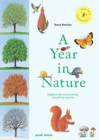 Book Cover for A Year in Nature by René Mettler
