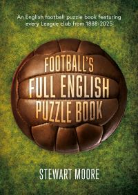 Book Cover for Football's Full English Puzzle Book by Stewart Moore