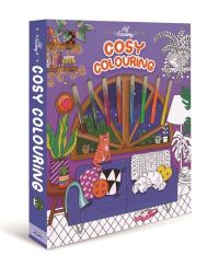 Book Cover for Cosy Colouring by Igloo Books Ltd