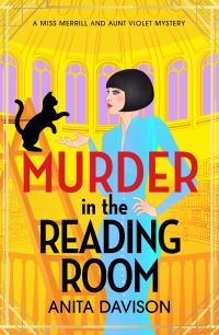 Book Cover for Murder in the Reading Room by Anita Davison
