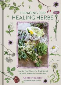 Book Cover for Foraging for Healing Herbs by Adele Nozedar