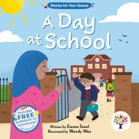 Book Cover for A Day at School by Emma Steel