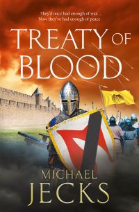 Book Cover for Treaty of Blood by Michael Jecks