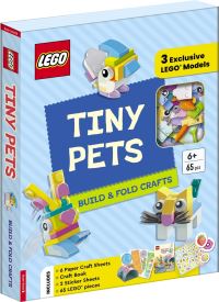 Book Cover for LEGO® Books. Tiny Pets by LEGO®, Buster Books