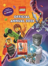 Book Cover for LEGO® Books. Official Annual 2026 (With Zane LEGO NINJAGO® Minifigure) by LEGO®, Buster Books