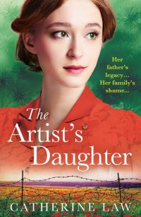 Book Cover for The Artist's Daughter by Catherine Law